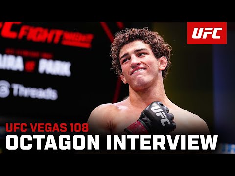 Austin Bashi Octagon Interview | UFC Vegas 108