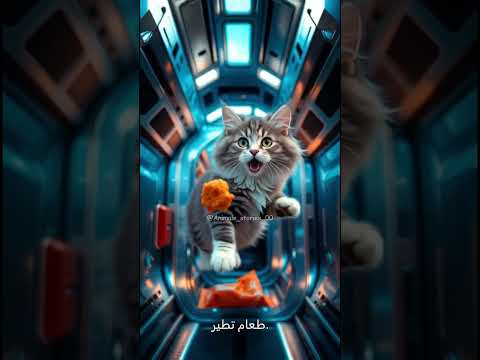 القط الفضائي