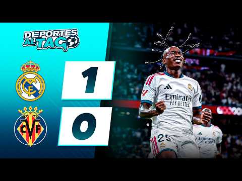 ✅ VINICIUS JR fue EXPULSADO en el TRIUNFAZO 1-0 de LA CASABLANCA ante el SUBMARINO AMARILLO
