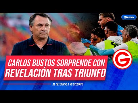 Carlos Bustos, DT de #Garcilaso, dio fuerte revelación tras valioso triunfo en Matute