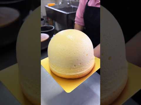 Japanese Jiggly Bowl Cake #shorts