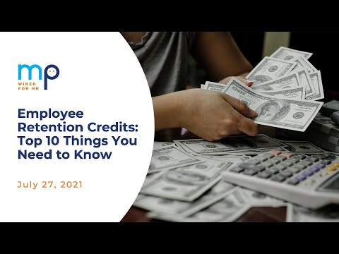 Employee Retention Credit (ERC): Updates, Maximizing Your
Credit, and Minimizing Turnaround Times Employee Retention Credit (ERC): Updates, Maximizing Your
Credit, and Minimizing Turnaround Times
