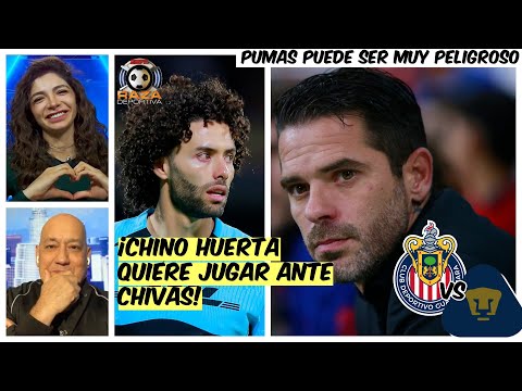 CHIVAS vs PUMAS, partidazo en la Liga MX. COMPLICADO para GAGO y el Rebaño | Raza Deportiva