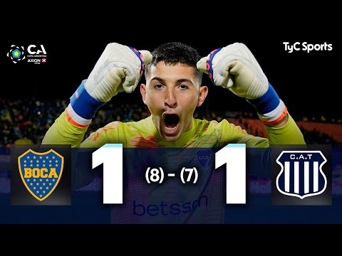 Boca 1 (8) - (7) 1 Talleres | PARTIDO + PENALES | Copa Argentina 2024 | 8vos. de final