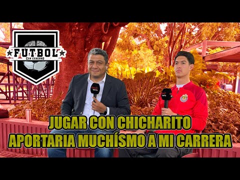 ¡EL REFUERZO de CHIVAS JOSÉ CASTILLO habló sobre la POSIBILIDAD de JUGAR al lado de CHICHARITO!