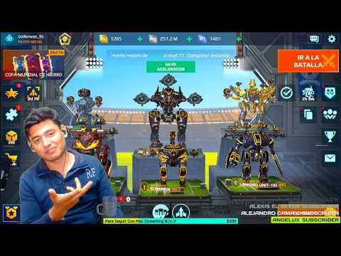 ⚽ARMAMOS SQUAD - BIENVENIDOS CHICOS -  *WAR ROBOTS* | Guillerwoo_95
