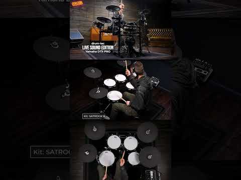 Yamaha DTX-Pro Live Sound Edition - SATROCK Kit  | Made by drum-tec #yamaha #edrums #drums #drummer