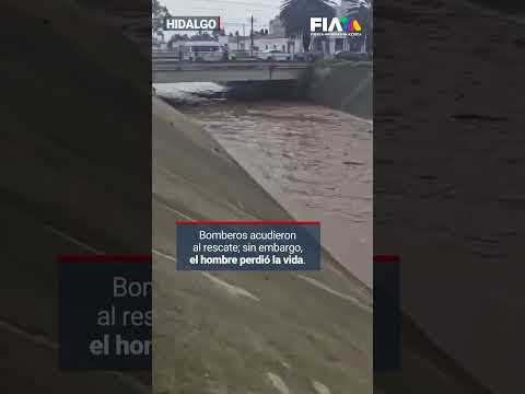 ¡Se lo llevó el río! ? La corriente del río San Lorenzo, arrastró a una persona