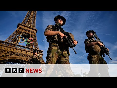 Paris Olympics: 75,000 troops on the streets as Games near | BBC News