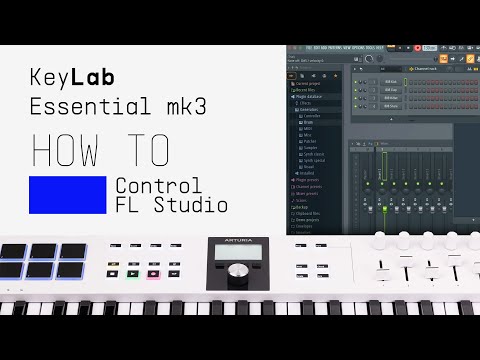 KeyLab Essential mk3 | How To Control FL Studio