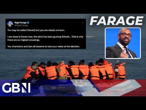 James Cleverly is a moron over lack of Christmas Channel crossing claim | Nigel Farage