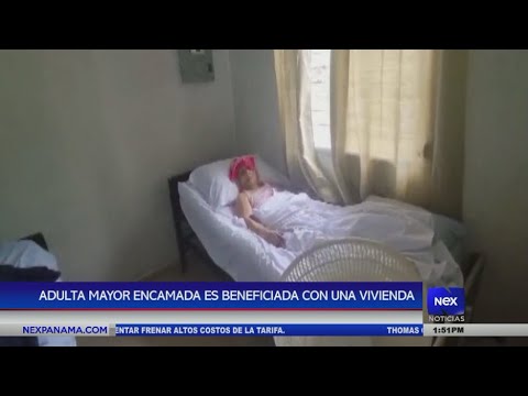 Adulta mayor encamada es beneficiada con una vivienda