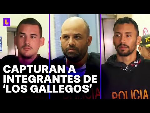 Capturan a integrantes de 'Los Gallegos' en Perú: Hacían alarde de las armas de fuego que portaban