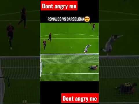 Cristiano Ronaldo vs bacelona #shorts