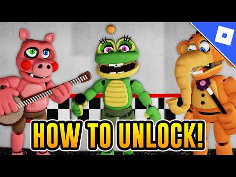 How to get the SECRET CHARACTER XXXIV, XXXV & XXXVI BADGES in FREDBEAR'S MEGA ROLEPLAY | Roblox