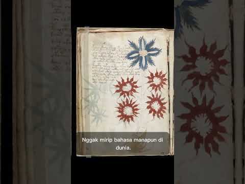 Buku misterius dari abad pertengahan #faktaunik #misteri
