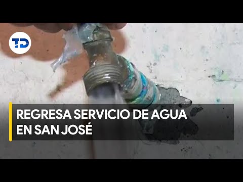 AyA promete solucionar faltante de agua en San José