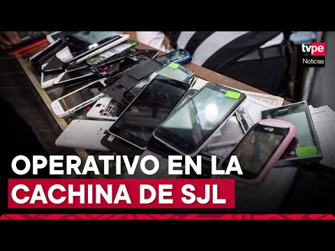 SJL: incautan 200 celulares de dudosa procedencia en operativo en ‘La Cachina’