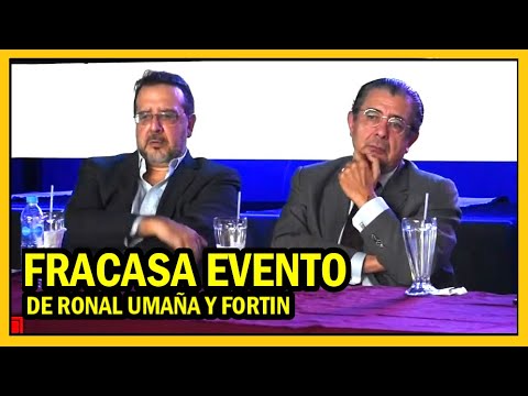 Fracasa evento de la oposición Ronal Umaña y Fortin | Aprueban voto del exterior para 2024