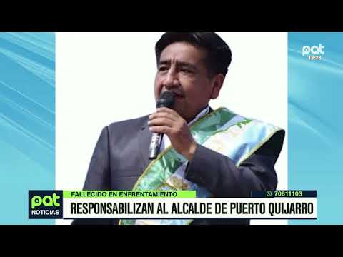Responsabilizan al Alcalde de Puerto Quijarro por el fallecimiento de funcionario