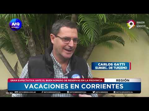 VACACIONES EN CORRIENTES  - NOTICIERO 9