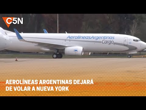 AEROLÍNEAS ARGENTINAS DEJARÁ DE VOLAR A NUEVA YORK