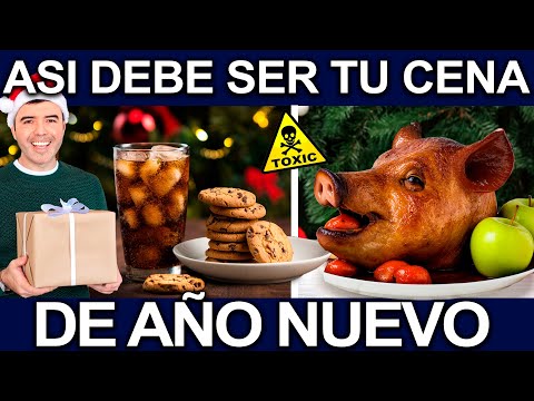 ASI DEBE SER TU COMIDA ESTE AÑO NUEVO PARA NO ENFERMAR 2025