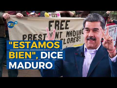 NICOLÁS MADURO ROMPE EL SILENCIO desde prisión en EEUU: “Estamos bien”