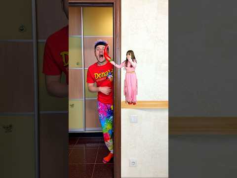 Little prankster with the chips! by Arina Sun UA #funny #shorts