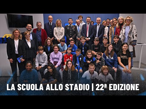 Giorgio Scalvini testimonial della XXII Edizione della Scuola Allo Stadio 📚🏟️