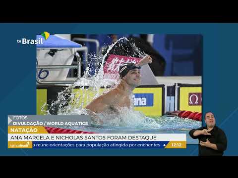 SP | Natação: Ana Marcela e Nicholas Santos se destacaram em 2022