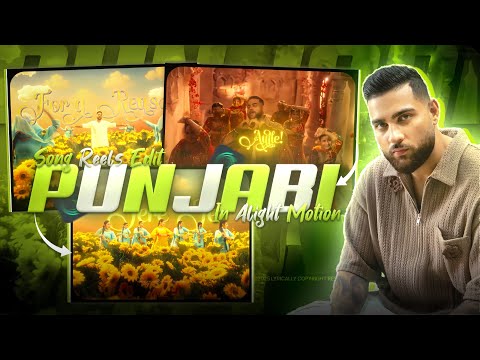 How to Create Smooth Punjabi Edit Reels | Beat Sync Tutorial