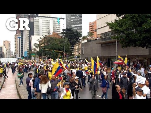 Enfrenta Petro mayor manifestación en Colombia