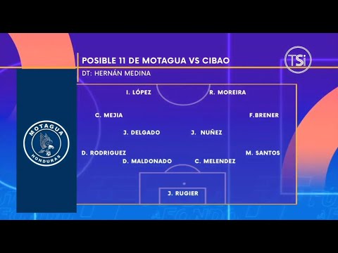¿Hay cambios? Motagua y su posible ONCE inicial para el partido ante Cibao FC por Liga Concacaf