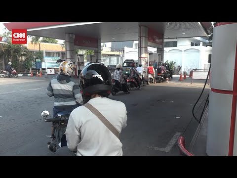 🔴Harga Pertamax Akan Naik, Antrean di SPBU Mengular