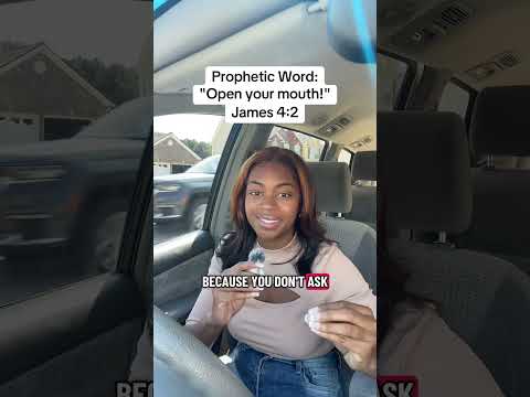 "Open Your Mouth!" #propheticword #christianmotivation 