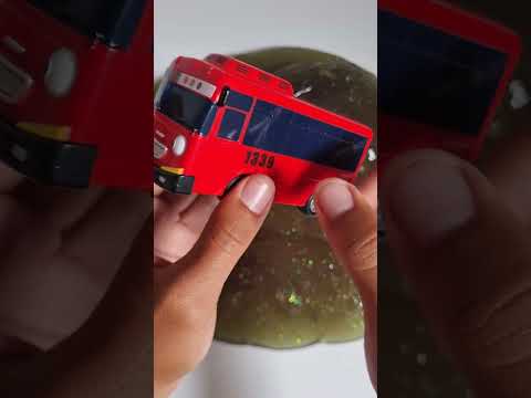 Slimy Tayo The Little Bus Unboxing Testing