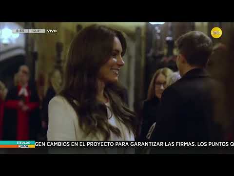 Kate Middleton reapareció tras anunciar que tiene cáncer en un video ?N8:00? 23-05-24