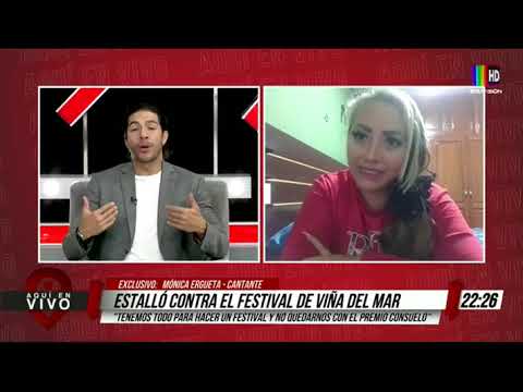 Mónica Ergueta estalló contra el Festival de Viña del Mar