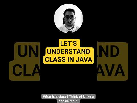 What is a Class? Let's understand it simply.