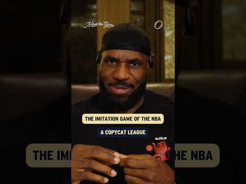 Why the NBA is a copycat league 🤔 #lebronjames #nba #basketball #shorts