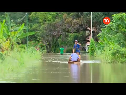 Declaran en emergencia a cantones de Guayas por inundaciones -Teleamazonas
