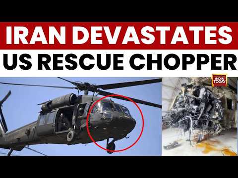 Israel US Iran War News: Iran Hits US Rescue Choppers, American Jets Also Downed | India Today