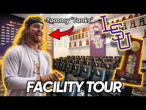 We went to LSU to see their AWESOME facility and hang with Tommy White! (LSU Facility Tour)