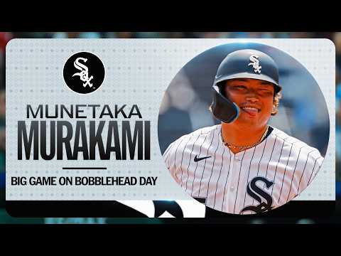 무라카미 무네타카 보블헤드 데이가 대성공이었습니다! 2홈런과 MLB의 통산 최다인 6타점!