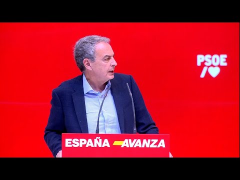Zapatero asegura que el PSOE es lo mejor que le ha pasado a la historia política de España