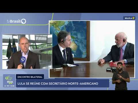 Lula se reúne com secretário norte-americano