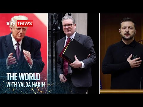 Starmer meets Trump amid Ukraine tension  | The World with Yalda Hakim