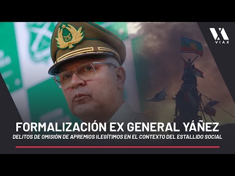 EN VIVO  Formalización general (r) de Carabineros Ricardo Yáñez l Día 2