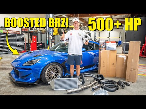 Boosting Performance: Tj Hunt Upgrades 2022 BRZ with Turbocharger